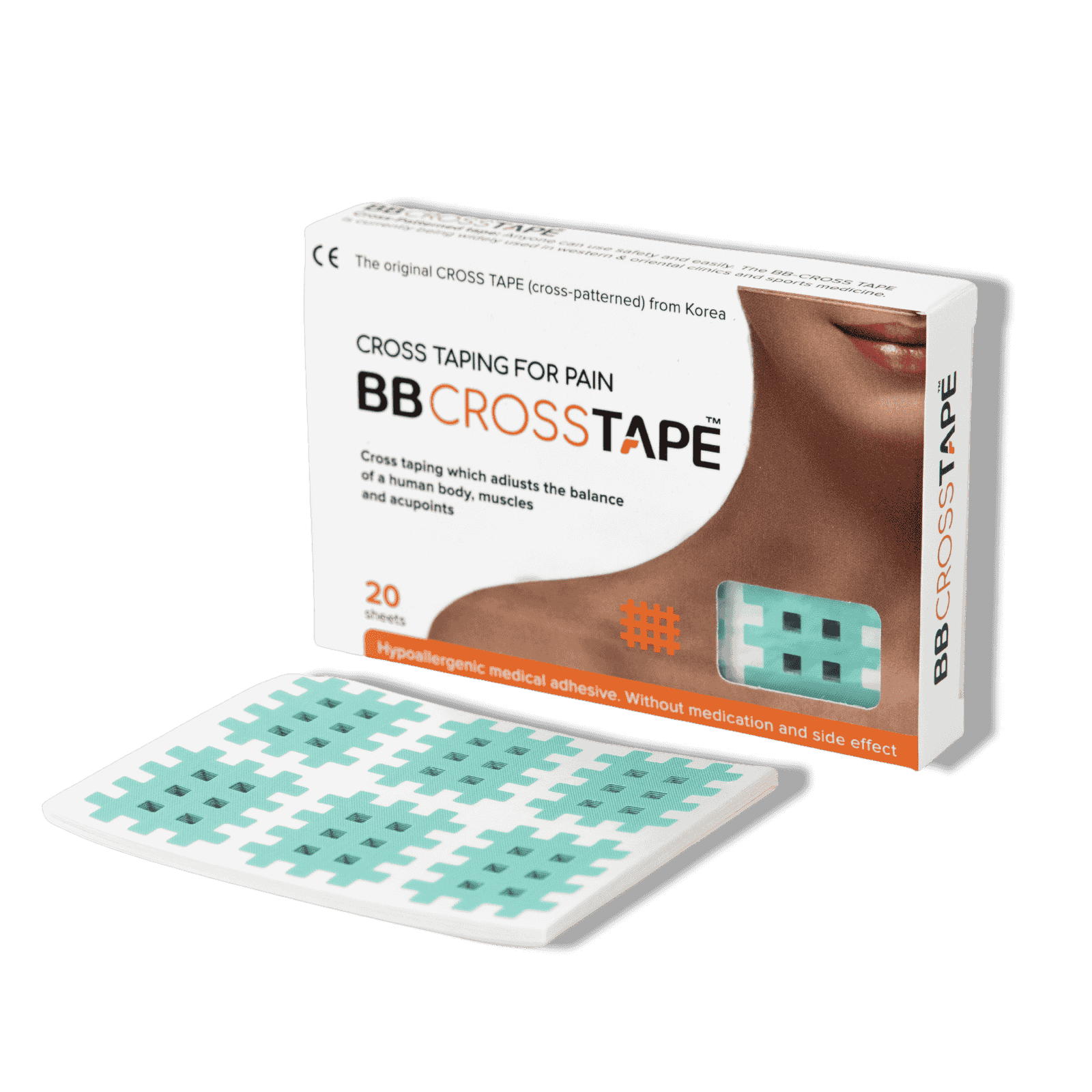 BBTAPE Cross Tape A-Type Pastel Green