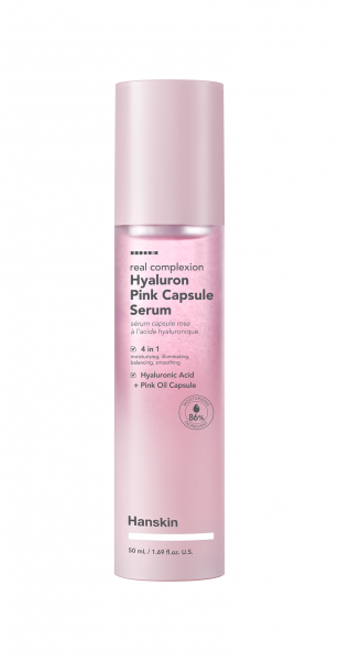 HANSKIN Real Complexion Hyaluron Pink Capsule Serum 
